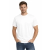 Męska koszulka T-shirt 100% miękka bawełna biała roz. M – koszulka t-shirt – odzież robocza dla gastronomii